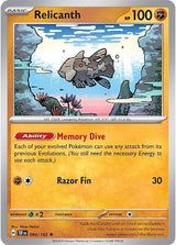 Relicanth - 084/162 - Pokémon