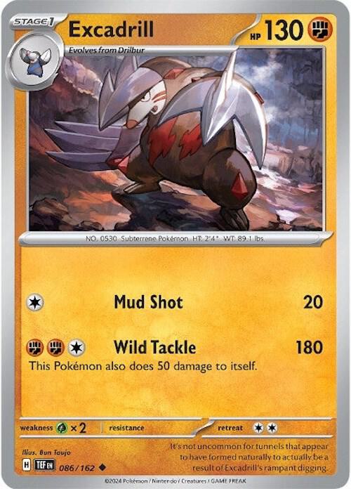 Excadrill - 086/162 - Pokémon