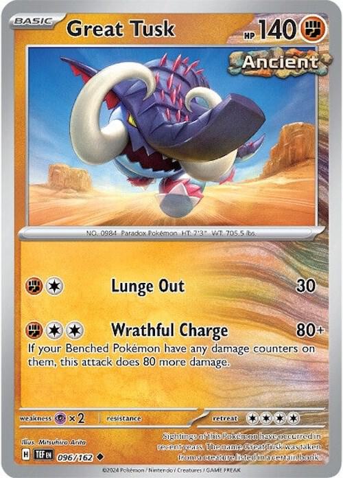 Great Tusk - 096/162 - Pokémon