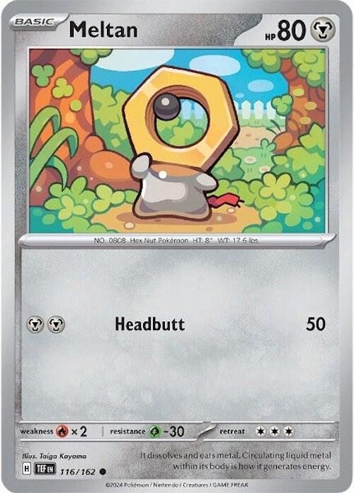 Meltan - 116/162 - Pokémon