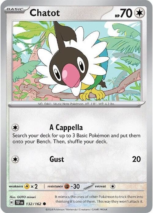 Chatot - 132/162 - Pokémon