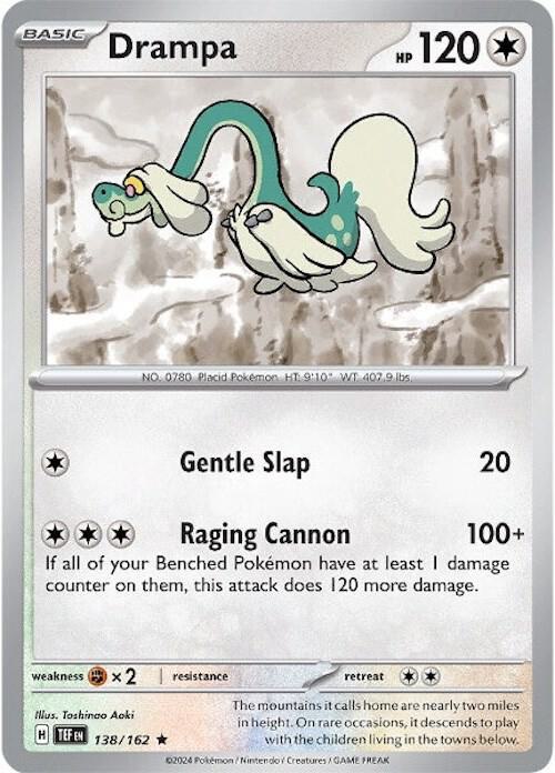 Drampa - 138/162 - Pokémon