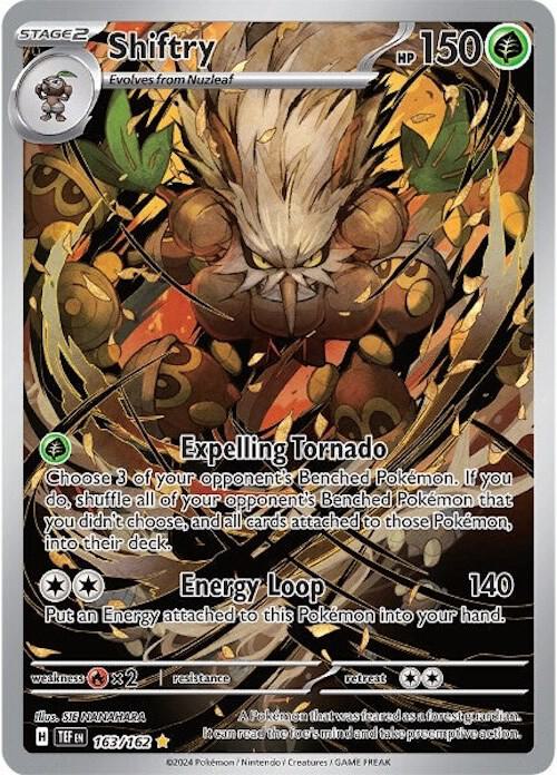 Shiftry - 163/162 - Pokémon