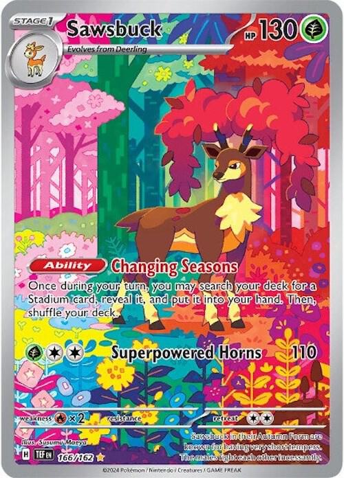 Sawsbuck - 166/162 - Pokémon