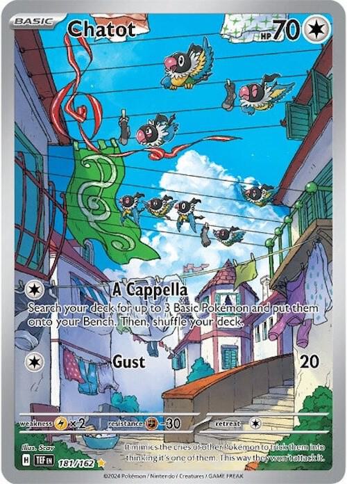 Chatot - 181/162 - Pokémon