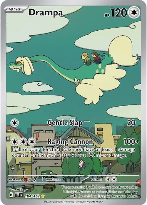 Drampa - 184/162 - Pokémon