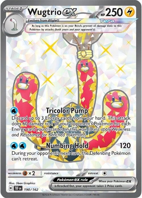 Wugtrio ex - 190/162 - Pokémon