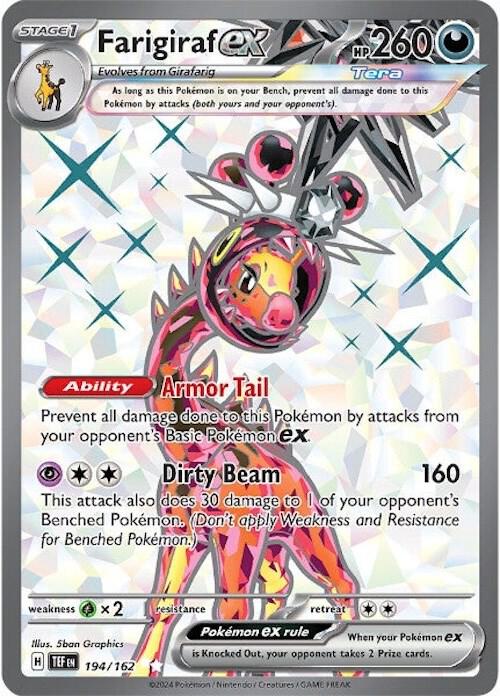 Farigiraf ex - 194/162 - Pokémon