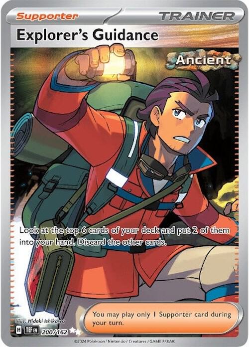 Explorer's Guidance - 200/162 - Pokémon
