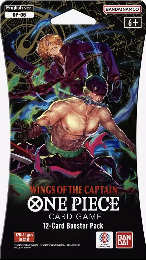 Wings of the Captain - Sleeved Booster Pack - One Piece Card Game