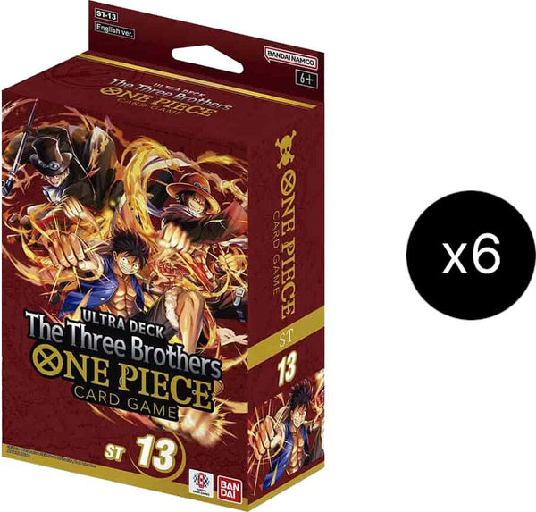 Ultra Deck: The Three Brothers Display - One Piece Card Game