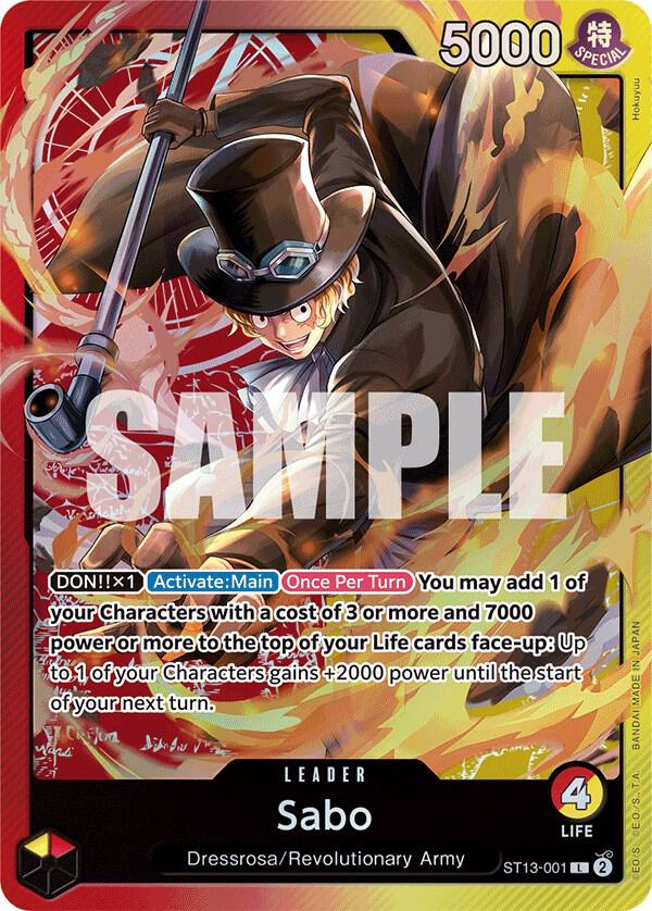 Sabo (001) - One Piece Card Game