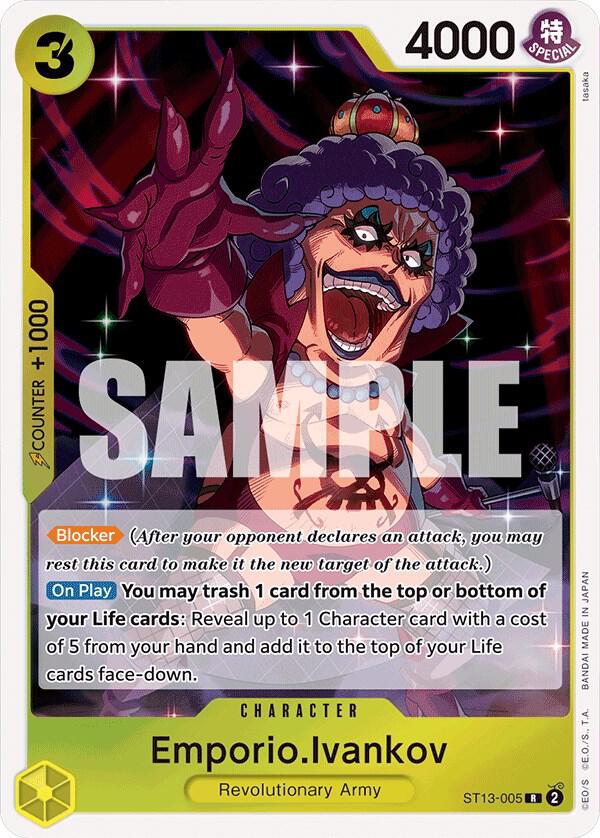 Emporio.Ivankov - One Piece Card Game