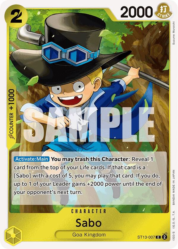 Sabo (007) - One Piece Card Game