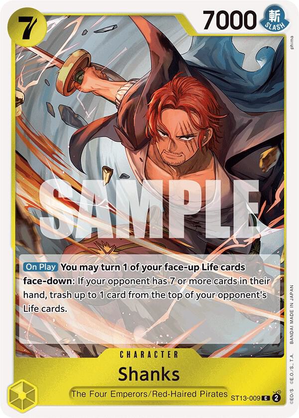 Shanks - One Piece Card Game