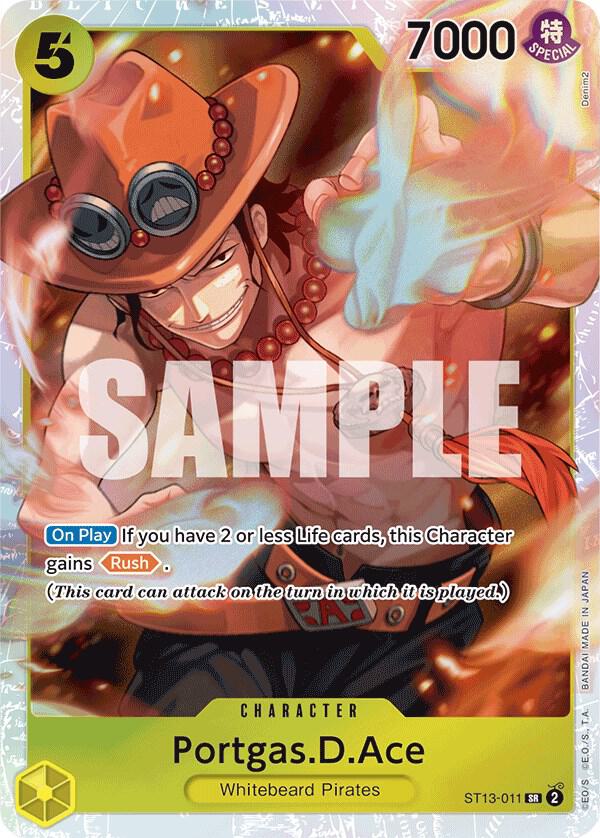 Portgas.D.Ace (011) - One Piece Card Game