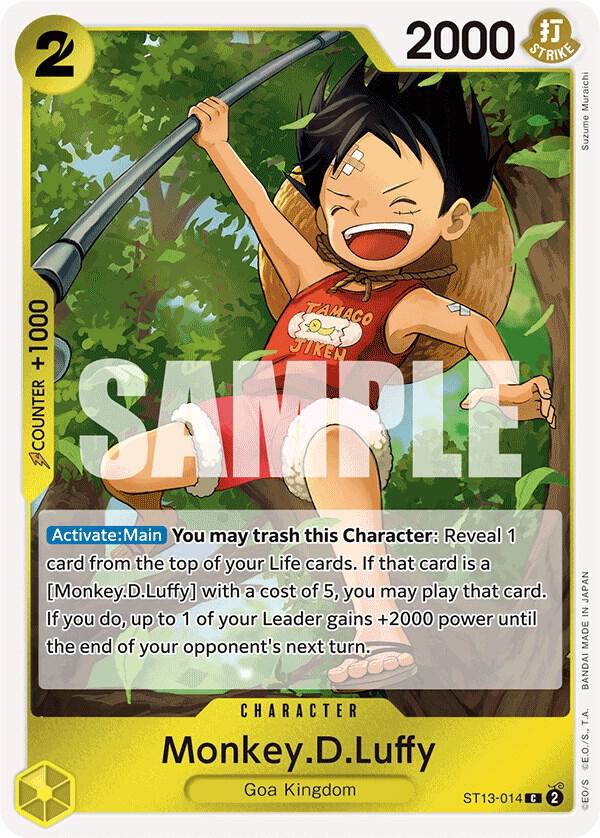 Monkey.D.Luffy (014) - One Piece Card Game