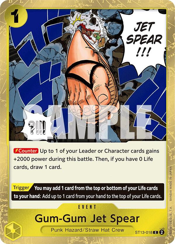 Gum-Gum Jet Spear - One Piece Card Game