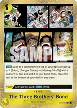 The Three Brothers' Bond - One Piece Card Game