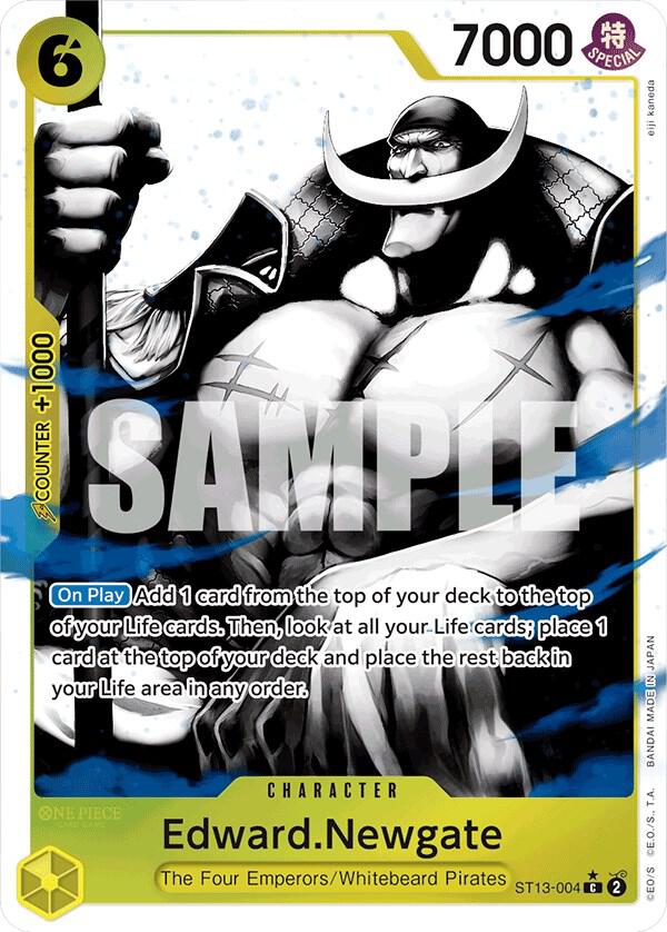 Edward.Newgate (Parallel) - One Piece Card Game