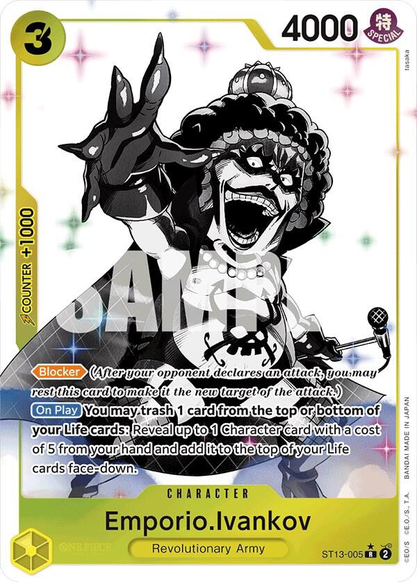 Emporio.Ivankov (Parallel) - One Piece Card Game