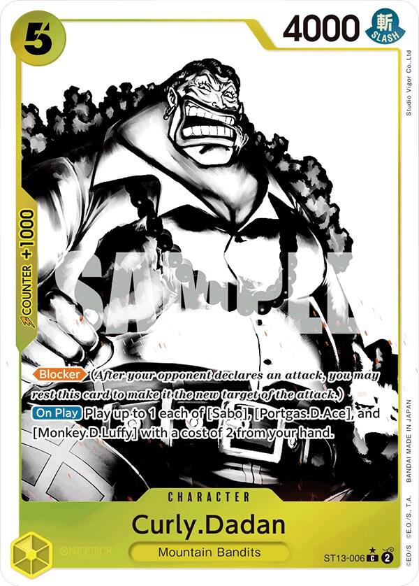 Curly.Dadan (Parallel) - One Piece Card Game