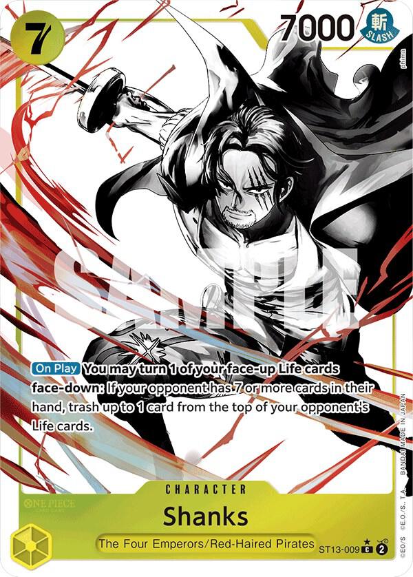 Shanks (Parallel) - One Piece Card Game