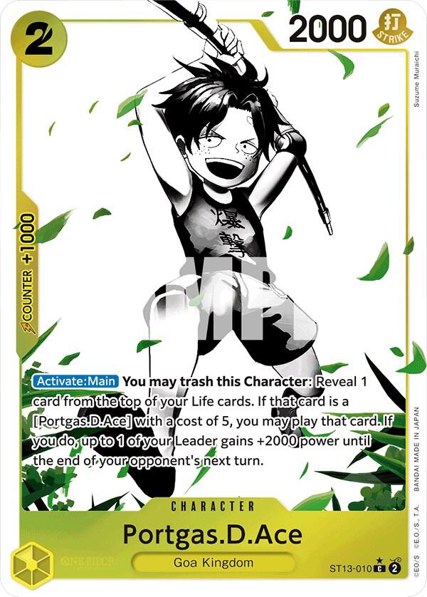 Portgas.D.Ace (010) (Parallel) - One Piece Card Game