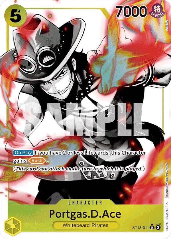 Portgas.D.Ace (011) (Parallel) - One Piece Card Game