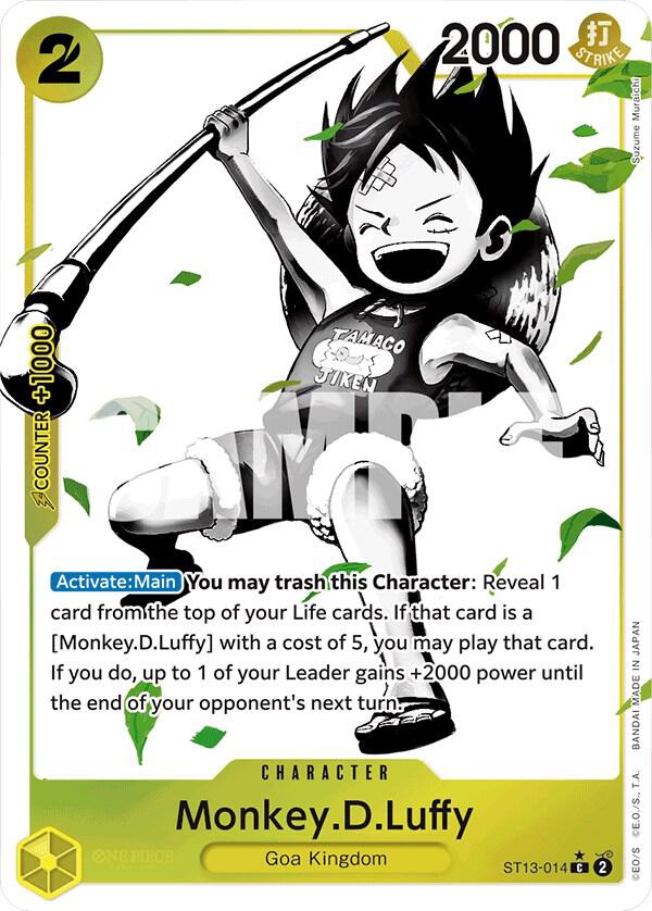 Monkey.D.Luffy (014) (Parallel) - One Piece Card Game