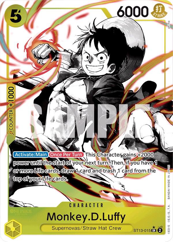 Monkey.D.Luffy (015) (Parallel) - One Piece Card Game