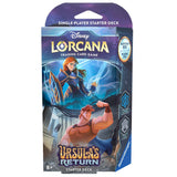 Disney Lorcana: Ursula's Return Starter Deck (Sapphire & Steel) - Disney Lorcana