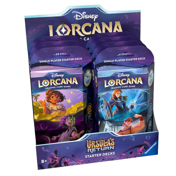 Disney Lorcana: Ursula's Return Starter Deck Display - Disney Lorcana