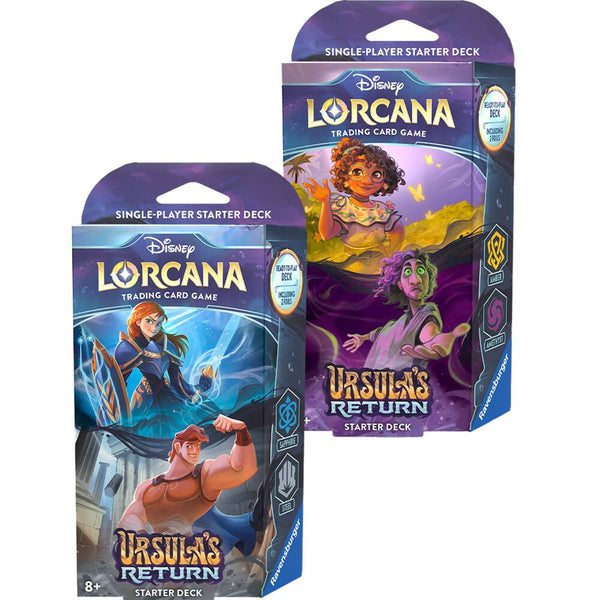 Disney Lorcana: Ursula's Return Starter Deck [Set of 2] - Disney Lorcana