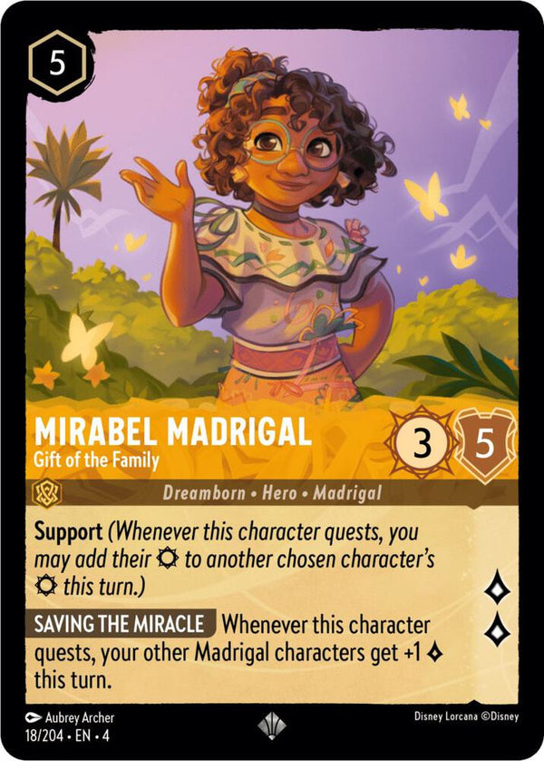 Mirabel Madrigal - Gift of the Family - Disney Lorcana