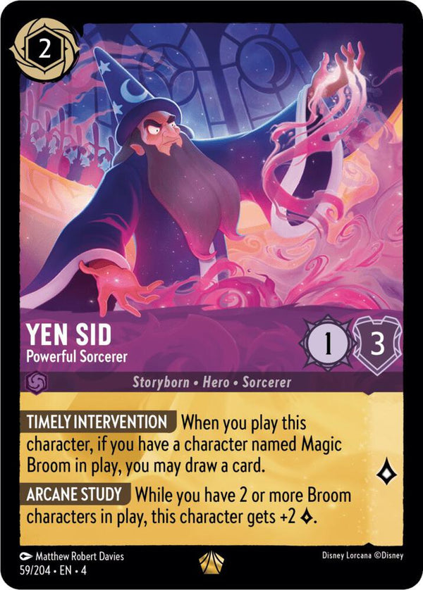 Yen Sid - Powerful Sorcerer - Disney Lorcana