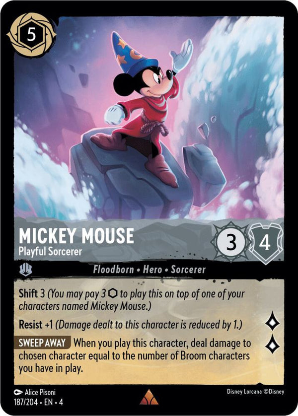 Mickey Mouse - Playful Sorcerer - Disney Lorcana