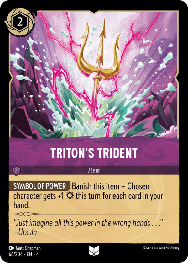 Triton's Trident - Disney Lorcana