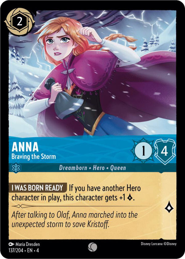 Anna - Braving the Storm - Disney Lorcana