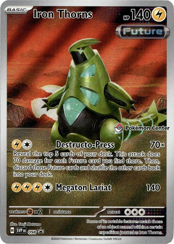 Iron Thorns - 098 (Pokemon Center) - Pokémon