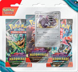 Twilight Masquerade 3 Pack Blister [Revavroom] - Pokémon