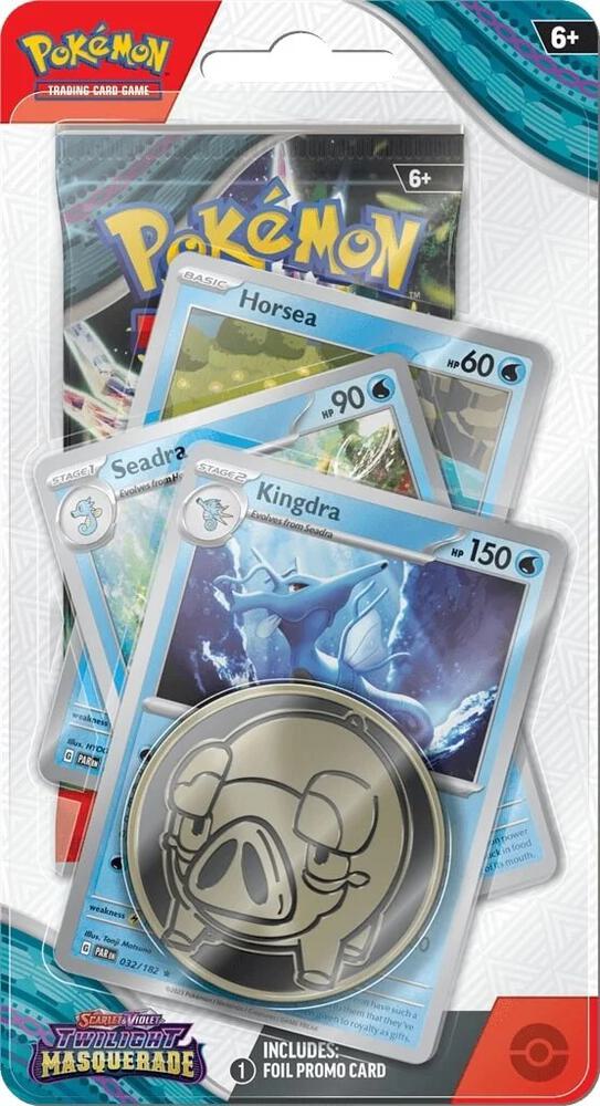 Twilight Masquerade Premium Checklane Blister [Horsea] - Pokémon