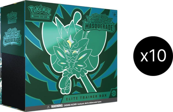 Twilight Masquerade Elite Trainer Box Case - Pokémon