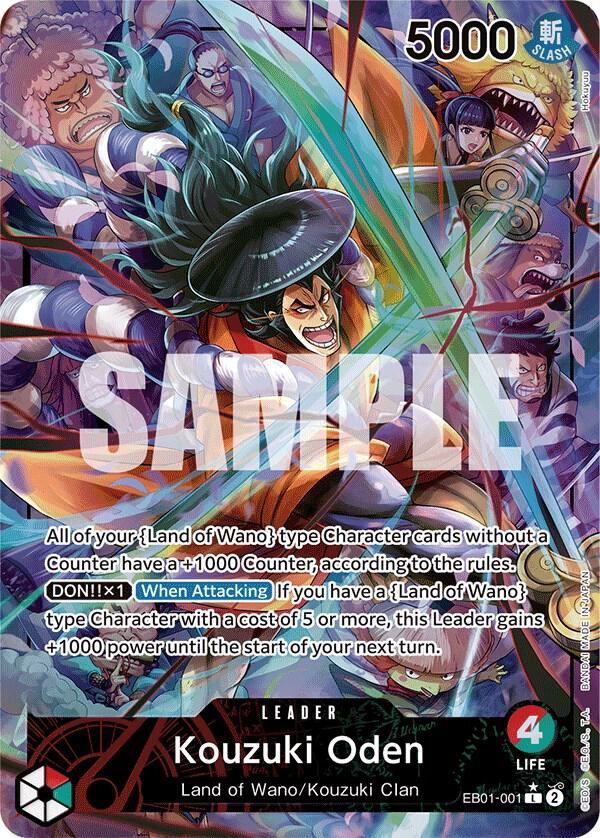 Kouzuki Oden (Alternate Art) - One Piece Card Game