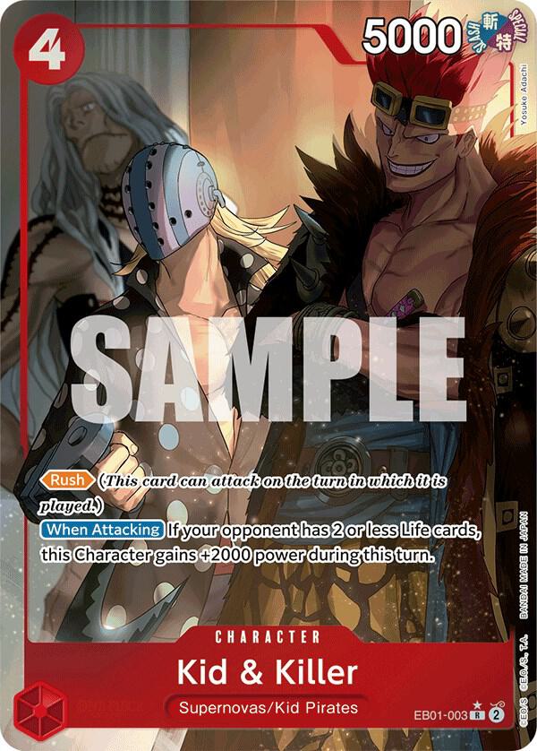 Kid & Killer (Alternate Art) - One Piece Card Game