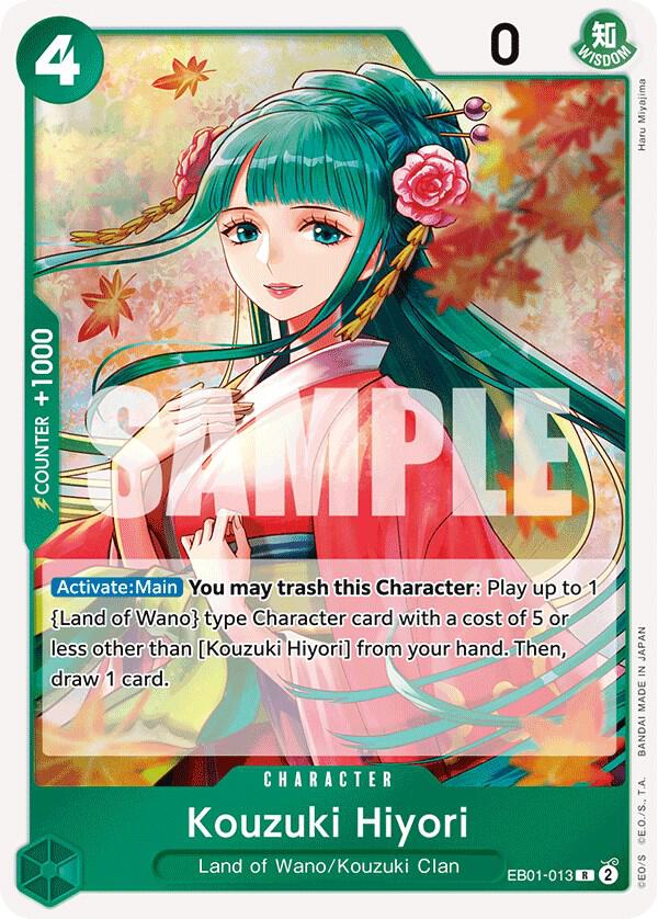 Kouzuki Hiyori - One Piece Card Game