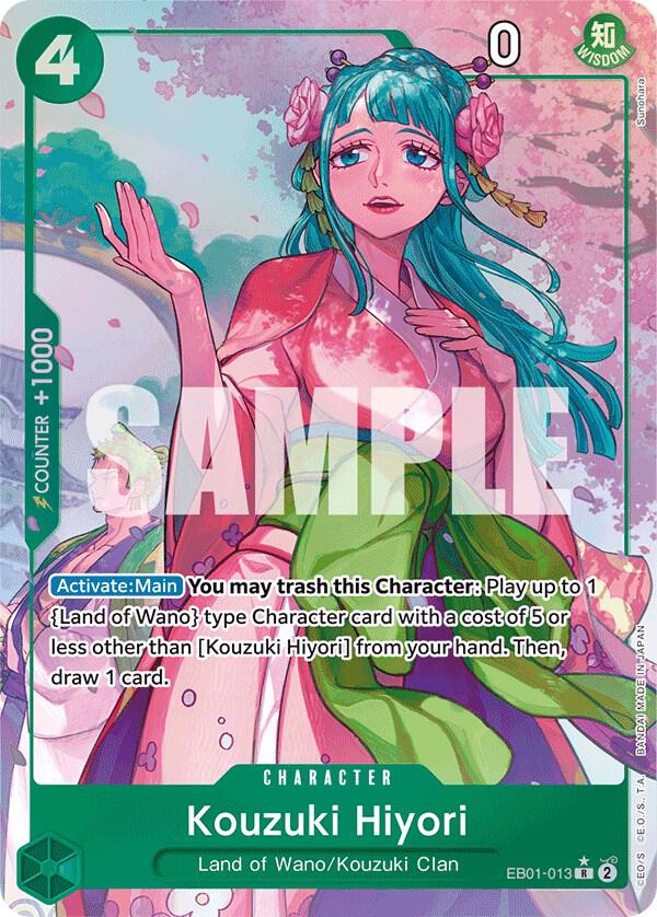 Kouzuki Hiyori (Alternate Art) - One Piece Card Game