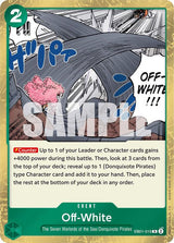 Off-White - One Piece Card Game