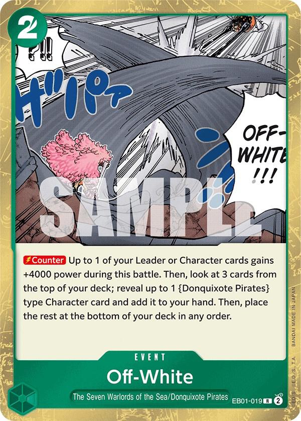 Off-White - One Piece Card Game