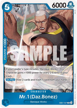 Mr. 1 (Daz.Bonez) - One Piece Card Game